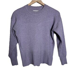 Cupcakes And Cashmere XS Pastel Purple Sweater Pullover Ribbed Stretch Preppy